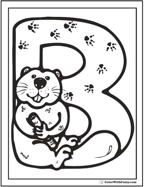 Beaver Coloring Pages: Beaver Dams And Habitat