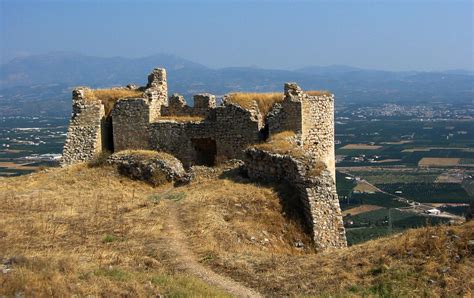 Ruins of the fortress of Larissa in Argos, Greece Photo from Argos in ...