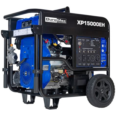 XP15000EH 15,000 Watt Dual Fuel Generator – DuroMax Power Equipment