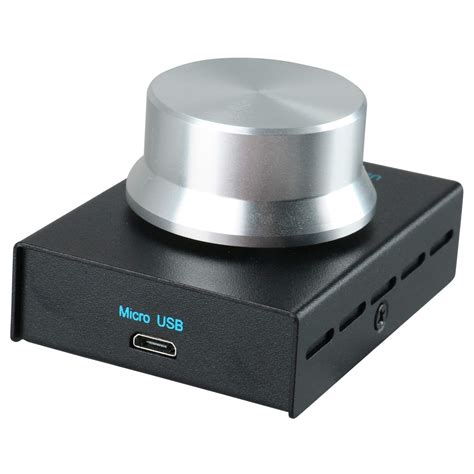 YaeCCC Aluminum USB Volume Control Knob Audio Controller Knob Speaker ...