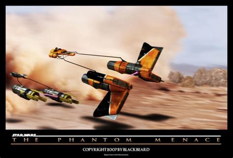 Anakin vs. Sebulba, C4D Photoshop - 3D-Ring.de