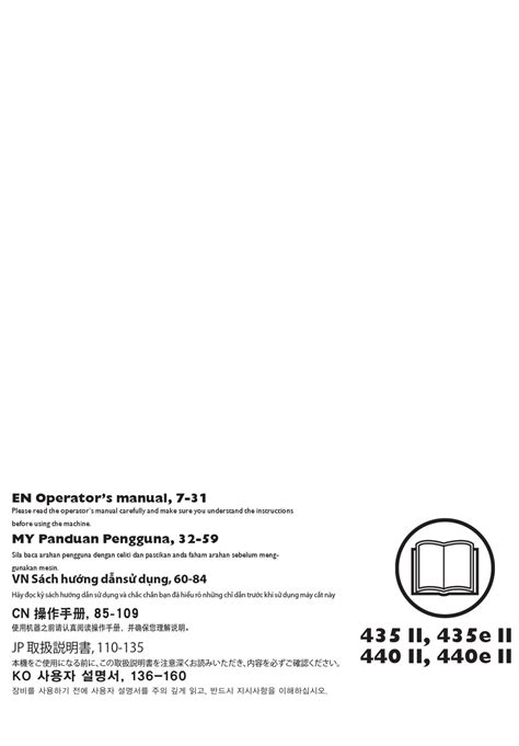 HUSQVARNA 435 II OPERATOR'S MANUAL Pdf Download | ManualsLib