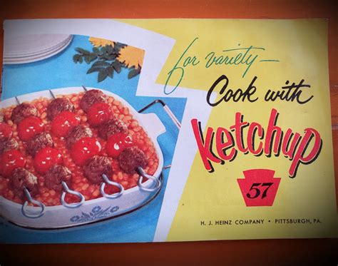 Vintage Heinz 57 Ketchup Recipes – Ella's Heirlooms