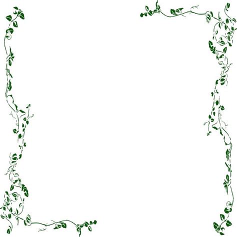 drawing vine border - Google Search | Clip art borders, Vine border ...