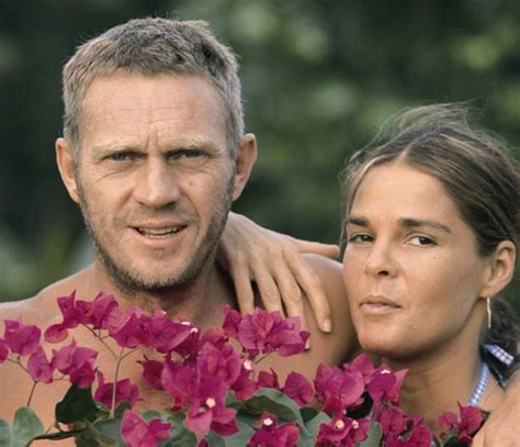 Steve McQueen and Ali MacGraw in Jamaica. (1973)