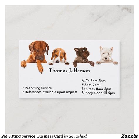 Dog Business Cards