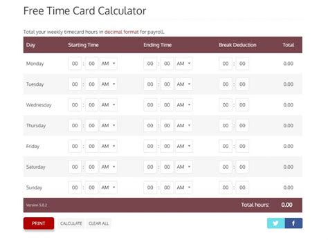 How Time Card Calculator Works? Complete Guide - TweakBiz