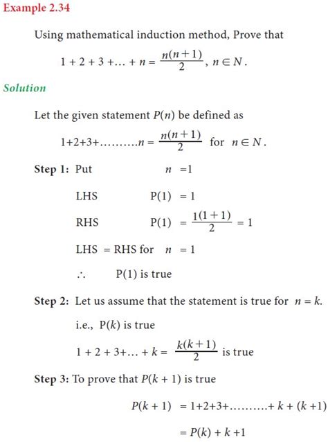 Mathematical Induction