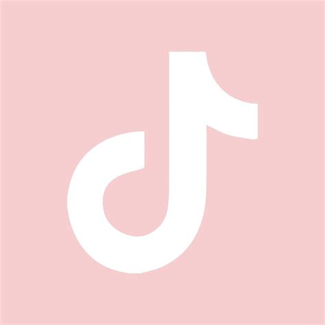 Pastel Pink Tiktok App Icon Aesthetic