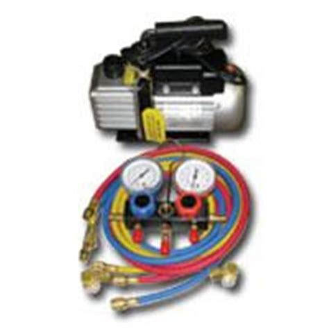 Vacuum Pump and Manifold Gauge Set - Walmart.com