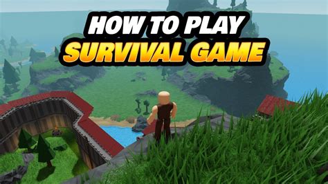 How to Play The Survival Game (Roblox) - YouTube