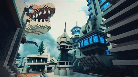 Sci Fi Minecraft Building