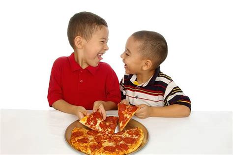 Royalty Free Kids Eating Pizza Pictures, Images and Stock Photos - iStock