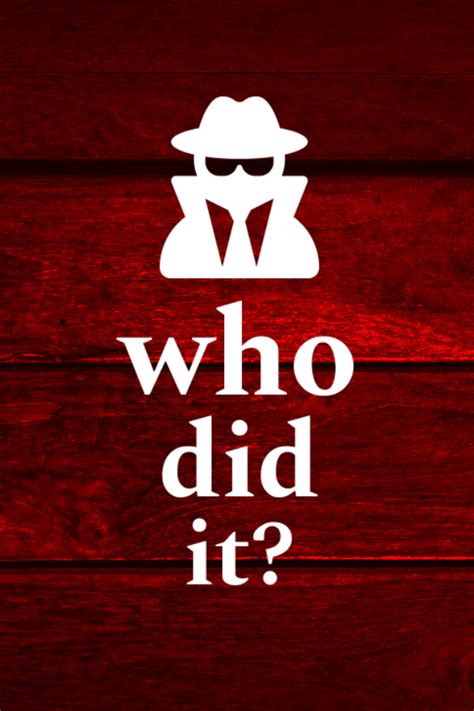 Who Did It? - PCGamingWiki PCGW - bugs, fixes, crashes, mods, guides ...