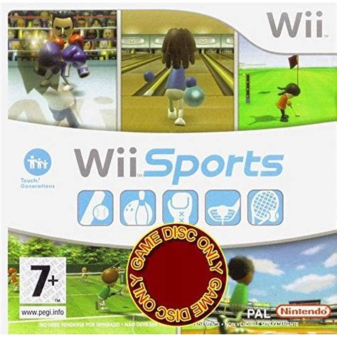 Used Wii Sports Game With Tennis Bowling Golf Games, [Physical ...