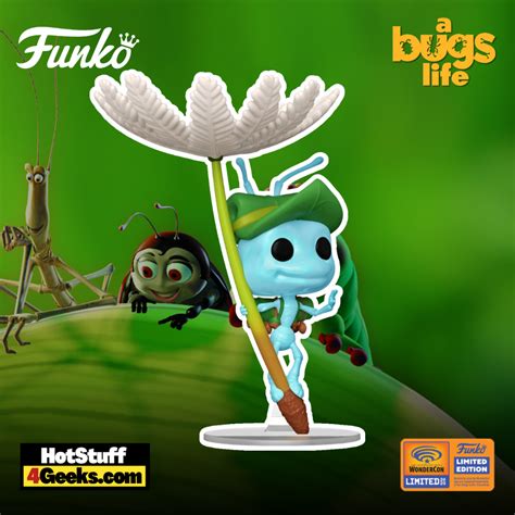 WonderCon 2023: A Bug’s Life - Flik on Dandelion Seed Funko Pop!