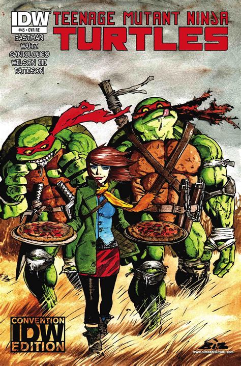 Simon Bisley Original Comic Art - Teenage Mutant Ninja Turtles #45 ...