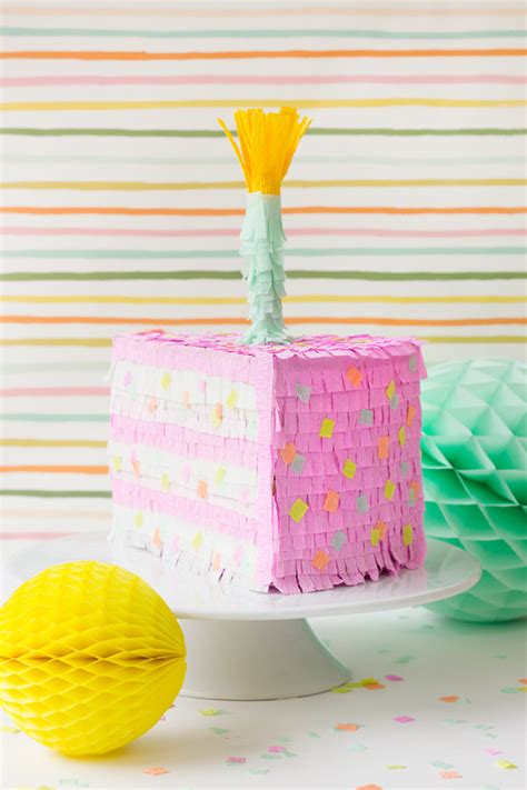 DIY Birthday Cake Piñata