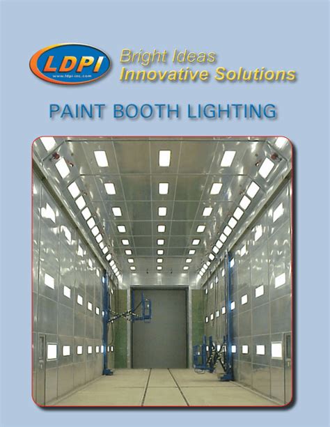 paint booth lighting