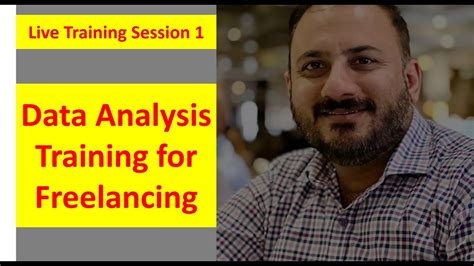 Session 1: Data Analytics training for freelancing - Live Streaming ...