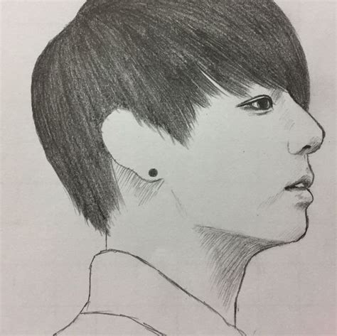 Pin by leticia potter on BTS Fan Art | Bts drawings, Kpop drawings ...