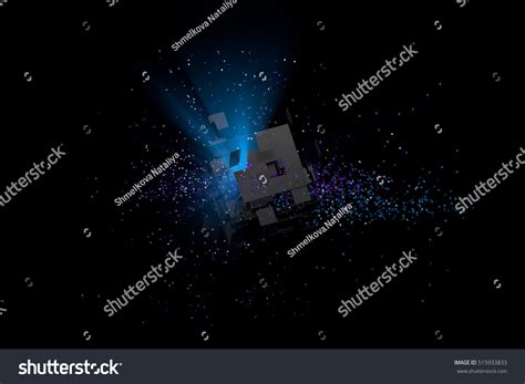 3d Low Poly Geometry Background Abstract Stock Illustration 515933833 ...