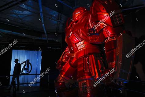 Iron Mans Armor Hulkbuster Suit On Editorial Stock Photo - Stock Image ...