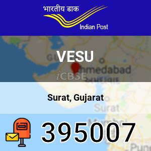 Vesu PIN Code & Post Office in Surat, Surat, Gujarat