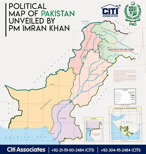 Political-Map-of-Pakistan-Unveiled-by-PM-Imran-Khan | ASF City Karachi