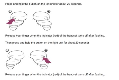 Sony WF-XB700 Manual | Step-by-step Pairing