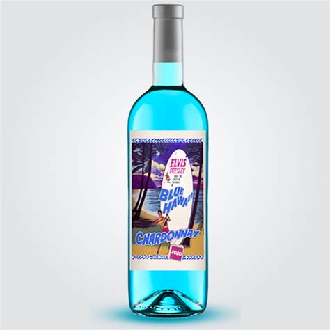 WCS - Elvis Presley Blue Hawaii White Wine with natural color ...