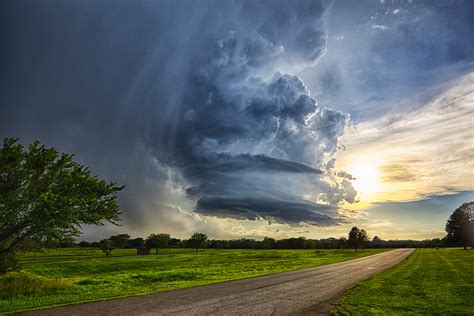 Storm Over Land | High Resolution Photography