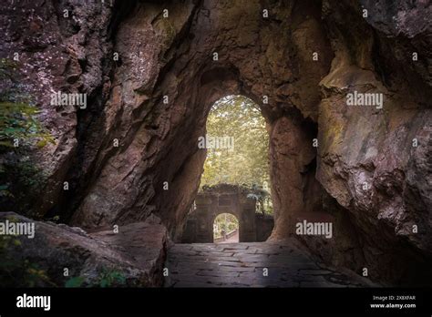 Da Nang, Vietnam Marble Mountain in Da Nang, Vietnam. The enchanting ...