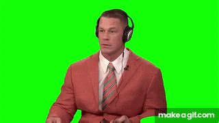 John Cena Headphones Meme Green Screen. John Cena dancing Meme. John ...