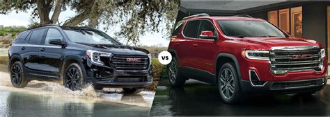 2022 GMC Terrain vs. 2022 GMC Acadia | Transwest Buick GMC