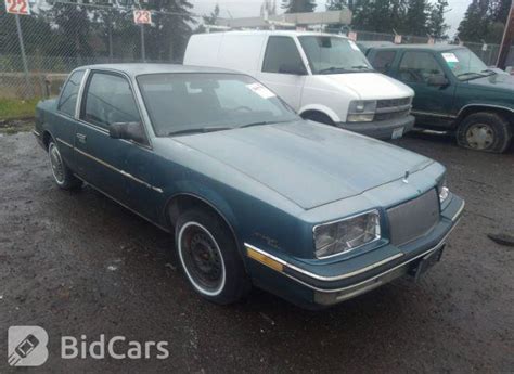 1985 Buick Somerset, Regal Limited | 1G4NM27U7FM419278 | Bid History ...