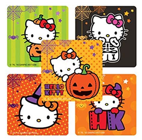 25 Hello Kitty Halloween Stickers 2.5 X 2.5 Each - Etsy