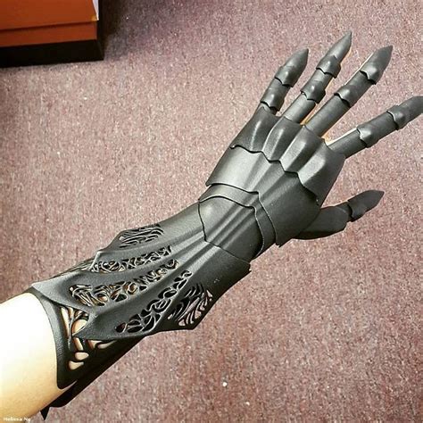 3D printed gauntlet : pics