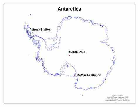 The USAP Portal: Science and Support in Antarctica - Useful Maps and Images