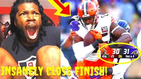 BROWNS VS RAVENS REACTION 2023 BALTIMORE RAVENS VS CLEVELAND BROWNS ...