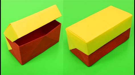 how to make a origami box with lid - RonnieMatteus