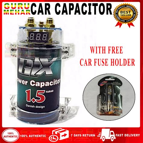 High Performance Car Audio Power Capacitor (1.5 Farad) - High Quality ...