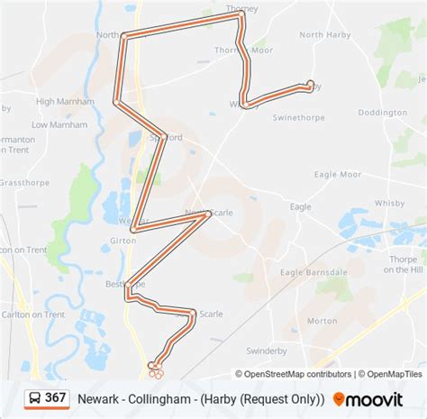 367 Route: Schedules, Stops & Maps - Harby (Updated)