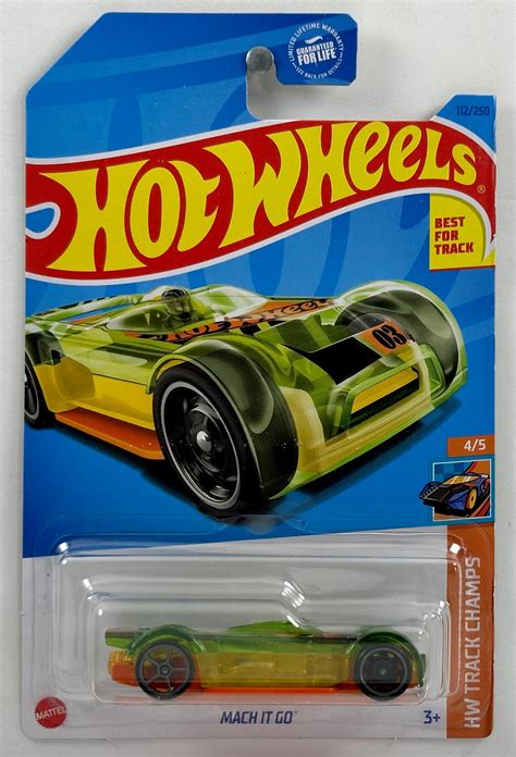 Hot Wheels 2023 - Collector # 112/250 - HW Track Champs 4/5 - Mach It ...