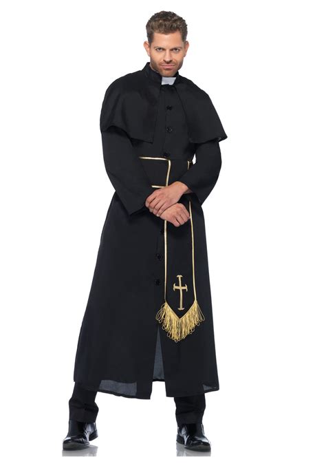 Priest Adult Men's Costume