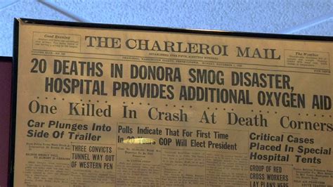 Full List of Donora Smog Victims – Andy McPhee