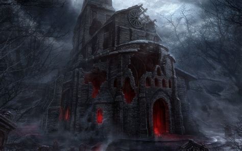 awesome haunted castle 13988 | Fantasy | Pinterest | Castles