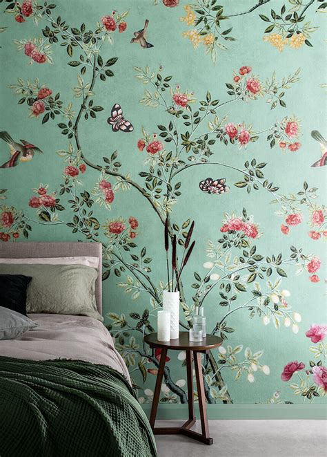 Chinoiserie Wallpaper Panels - Pin On Home / Design | goawall