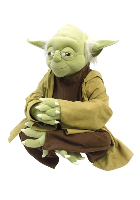 Life-Size Yoda Plush Figure