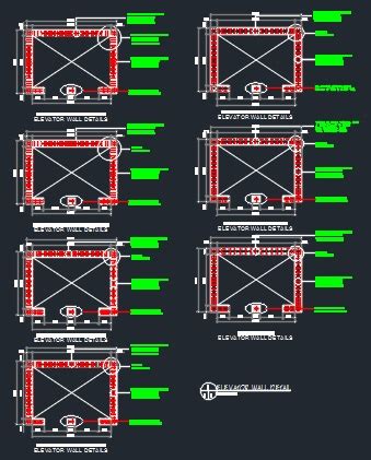 Elevator Structural Details - CAD Files, DWG files, Plans and Details